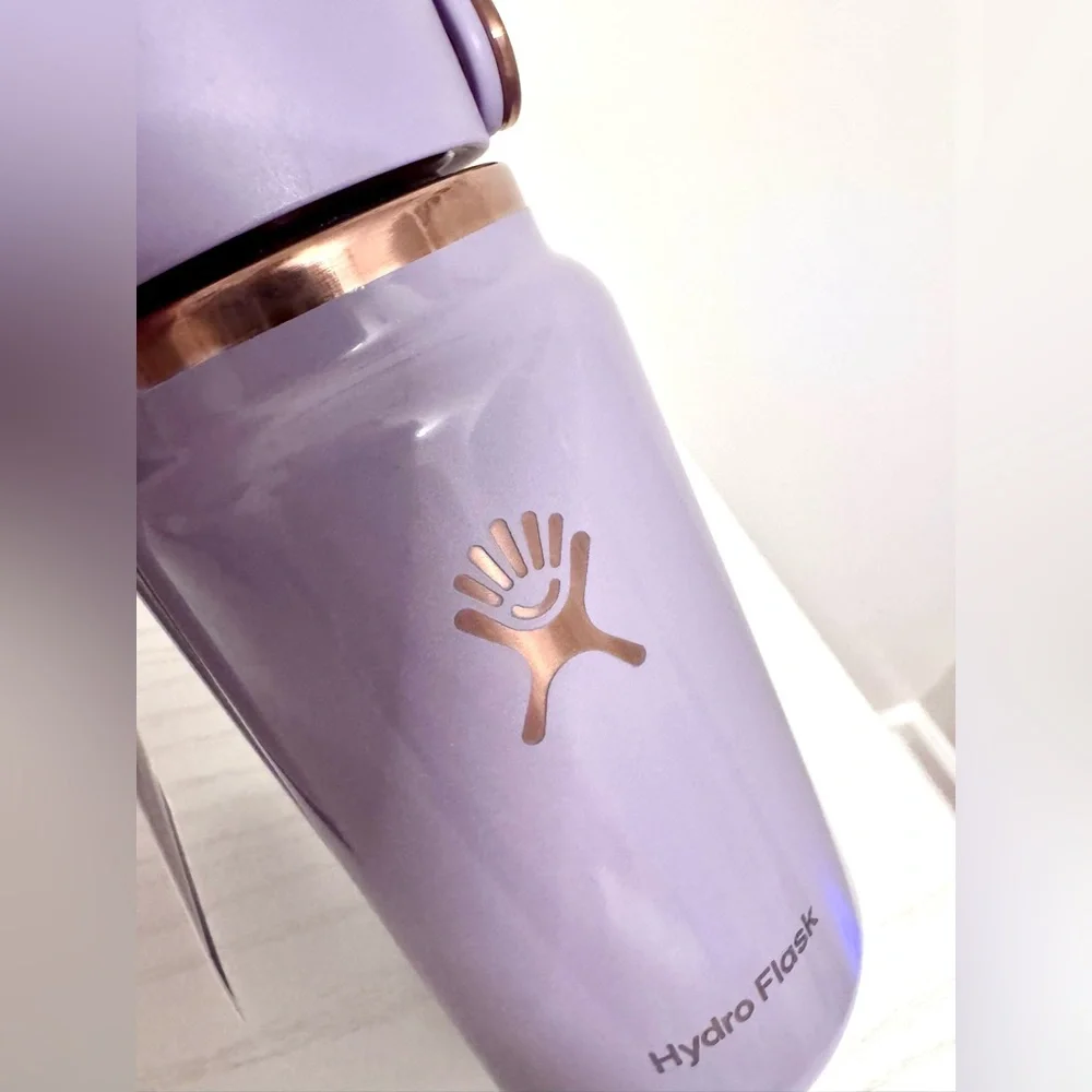 Hydro Flask Micro Hydro Insulated Bottle with Handle, 200 ml, Vapor Rose Gold - Picture 2 of 6